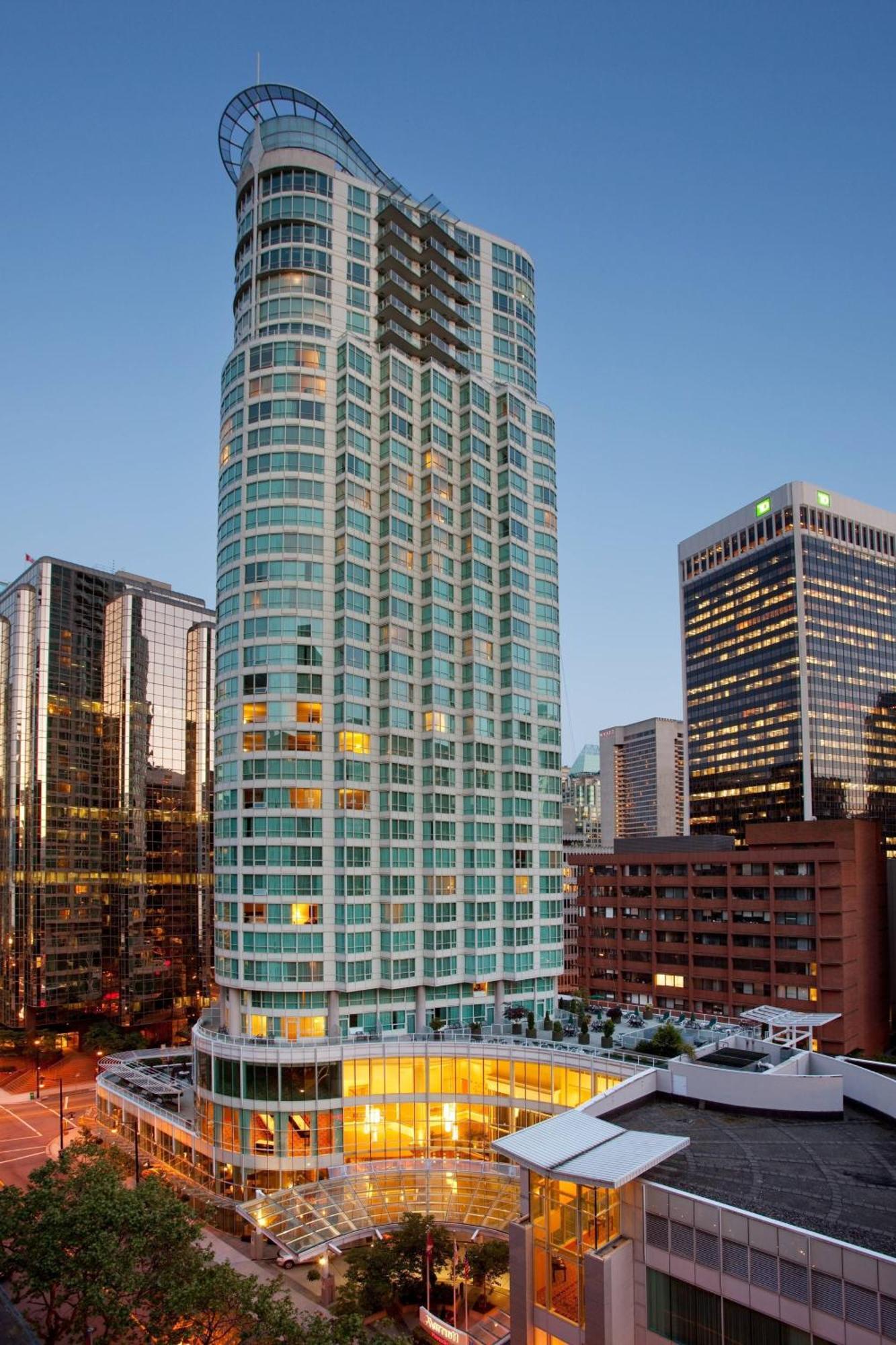 Vancouver Marriott Pinnacle Downtown Hotel Exterior foto